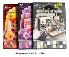 Designpapier naturpapier india gebraucht kaufen  Berlin