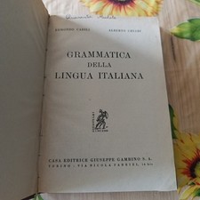 Grammatica della lingua usato  Volvera