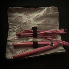 Usado, Keratin Complex Kera Mini Iron rosa quente com estojo comprar usado  Enviando para Brazil