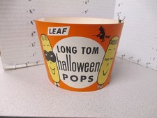 Placa de exibição de caixa de doces folha máscara de Halloween criança 1955 Long Tom pops otários bruxa, usado comprar usado  Enviando para Brazil