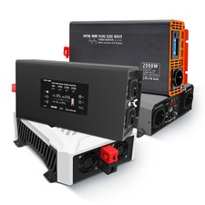 2500W - 7000W Czysta falownik sinusoidalny Przetwornica napięcia 12V 24V 230V Falownik, używany na sprzedaż  Wysyłka do Poland