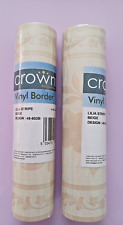 Crown vinyl border for sale  BECKENHAM