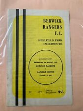 Berwick rangers clydebank for sale  LYMM