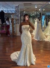 Strapless ivory gold for sale  Fort Lauderdale