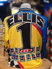 Camiseta Vintage BMX Racing Anos 90 Old School Gt Factory Racing Gary Ellis 1 Tamanho GG comprar usado  Enviando para Brazil
