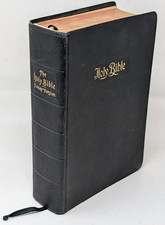 Holy Bible Douay Version John Murphy Company 1914 Gibbons Illustrated VTG 1910s comprar usado  Enviando para Brazil