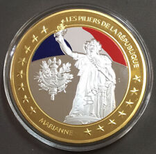 Médaille piliers république d'occasion  France