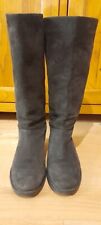 grey knee boots for sale  LOUGHBOROUGH