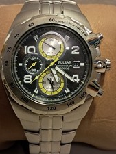 Pulsar 770074 chronograph for sale  BILSTON