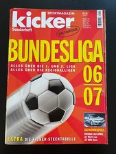 Kicker bundesliga sonderheft gebraucht kaufen  Dietenheim