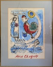 Chagall lithograph poster for sale  Milwaukee