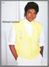MICHAEL JACKSON – raro pôster promocional vintage original 1983 Epic/Sony Inc., usado comprar usado  Enviando para Brazil
