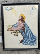 Hand embroidered framed for sale  Clifton
