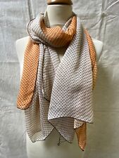 Echarpe soie orange d'occasion  Toulouse-