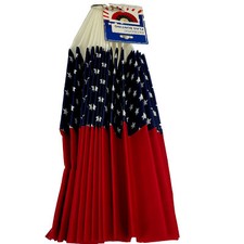 Patriotic bunting red for sale  San Antonio
