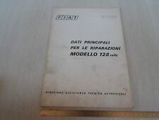 Manuale originale dati usato  Santena