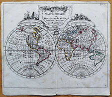 Worldmap mappemonde original d'occasion  Expédié en Belgium