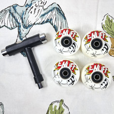 Rodas de skate Enuff 54mm novo conjunto com rolamentos e ferramentas ABEC-9 comprar usado  Enviando para Brazil