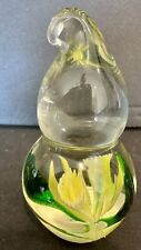 Glass paperweight yellow for sale  Huntington Beach