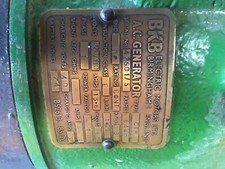 Bkb generator for sale  ILMINSTER