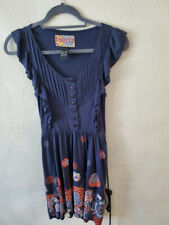 Vestido sem mangas Colcci Brasil feminino azul multicolorido tamanho P #268 comprar usado  Enviando para Brazil