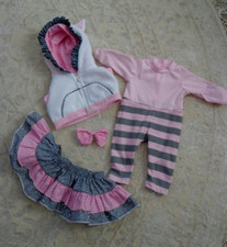 Boneca Adora Roupas Infantis Menina 'Cat's Meow' Roupa Fit's 18" - 20" Bonecas comprar usado  Enviando para Brazil