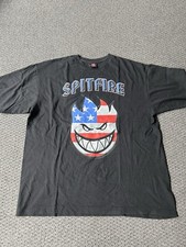 Camisa Spitfire Wheels Vintage Compatível com Tamanho G-XL Masculina Logotipo Bandeira Americana comprar usado  Enviando para Brazil