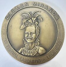 Medalha de Bronze Carmen Miranda XII Festival Cancao/93 Locutores Marco de Canaveses comprar usado  Enviando para Brazil