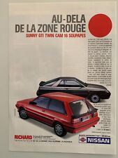 Publicite annees nissan d'occasion  France