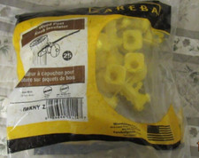Isoladores de botão de madeira Zareba com unhas. Bolsa de 25 isoladores! Modelo IWKNY-Z comprar usado  Enviando para Brazil