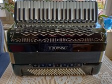 Akkordeon borsini 945 gebraucht kaufen  Bredstedt