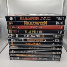 Halloween DVD Collection Michael Myers Lot Horror Collection 10 Films & 25 Years, usado comprar usado  Enviando para Brazil