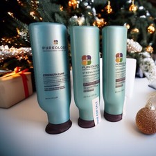 Champú y acondicionador Pureology Strength Cure tamaño al por menor - Juego de trío Essentials segunda mano  Embacar hacia Mexico