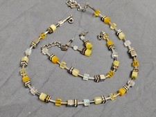 Yellow crystal coeur for sale  TADWORTH