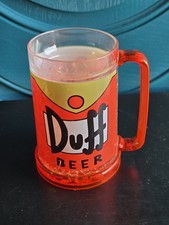 Caneca grande Simpsons DUFF BEER com alça vermelha + PACOTE DE GELO ARTIFICIAL EMBUTIDO comprar usado Caneca grande Simpsons DUFF BEER com alça vermelha + PACOTE DE GELO ARTIFICIAL EMBUTIDO comprar usado  Enviando para Brazil