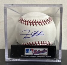 Bola de beisebol Giancarlo Stanton NY Yankees All Star assinada com estojo CUBE comprar usado  Enviando para Brazil