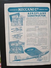 meccano aeroplane for sale meccano aeroplane for sale YORK