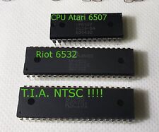 Pacote com 3 Chips "novo" TIA + Processador + Riot para Atari 2600 e Compatível - KSC131 comprar usado  Enviando para Brazil
