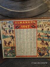 Ancien calendrier almanach d'occasion  Toulon-