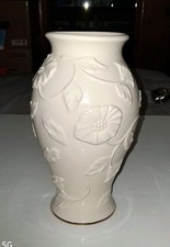 Vaso vintage Lenox floral padrão papoula marfim cremoso americano por design 9 3/4” comprar usado  Enviando para Brazil