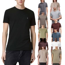 Camiseta All Saints masculina gola redonda fina manga curta casual verão algodão comprar usado  Enviando para Brazil