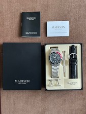 Armbanduhr uhr madison gebraucht kaufen  Bad Soden