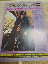 Vintage MINISTRY PSALM 69 / SOLITUDE AETURNUS A4 KERRANG MAGAZINE CLIPPING comprar usado  Enviando para Brazil