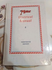 Motor electrical manual. for sale  BUCKLEY
