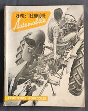 Revue technique tracteurs d'occasion  Trélazé