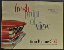 1960 pontiac brochure for sale  Olympia