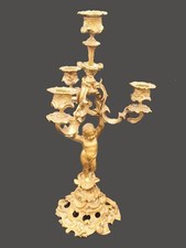 Chandelier bronze xixème d'occasion  Montélimar