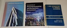 Financial accounting books for sale  NOTTINGHAM