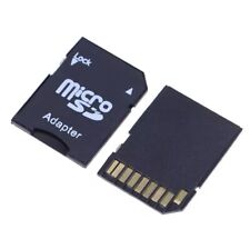 Micro SD Trans Flash TF To SD SD HC Memory Card Adapter Converter Black comprar usado  Enviando para Brazil
