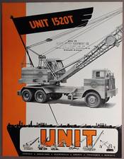 1950s unit crane for sale  Sharpsville
